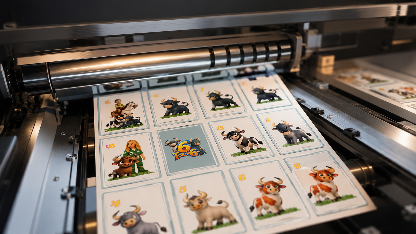 Primera tirada de juegos Taurokids